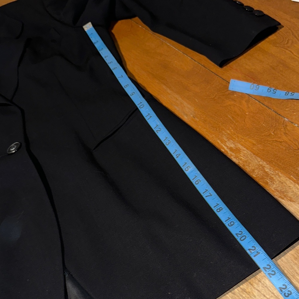 Escada Margaretha Ley Dark Navy Blazer - Picture 6 of 12